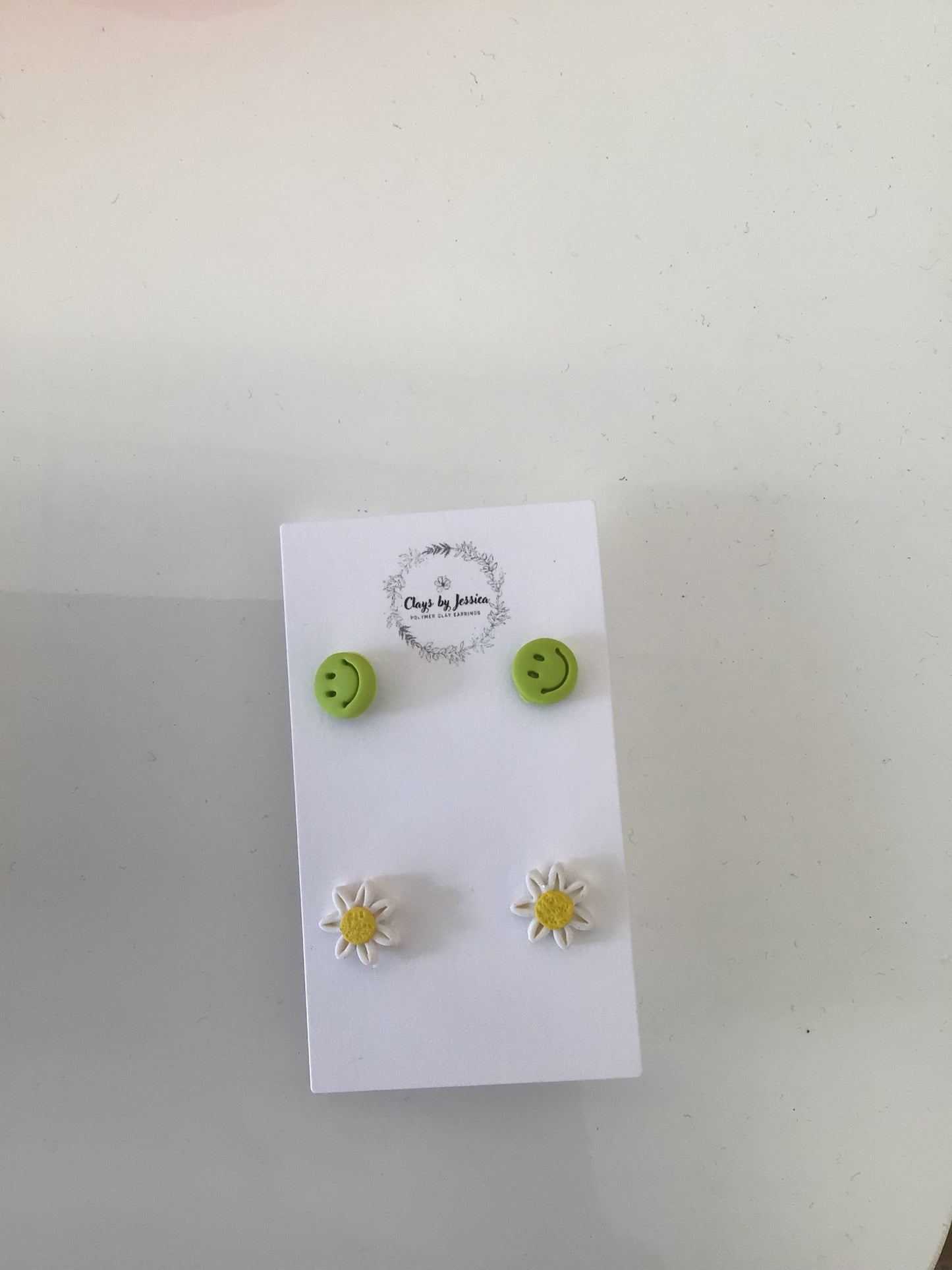 Smiley and Daisy Studs