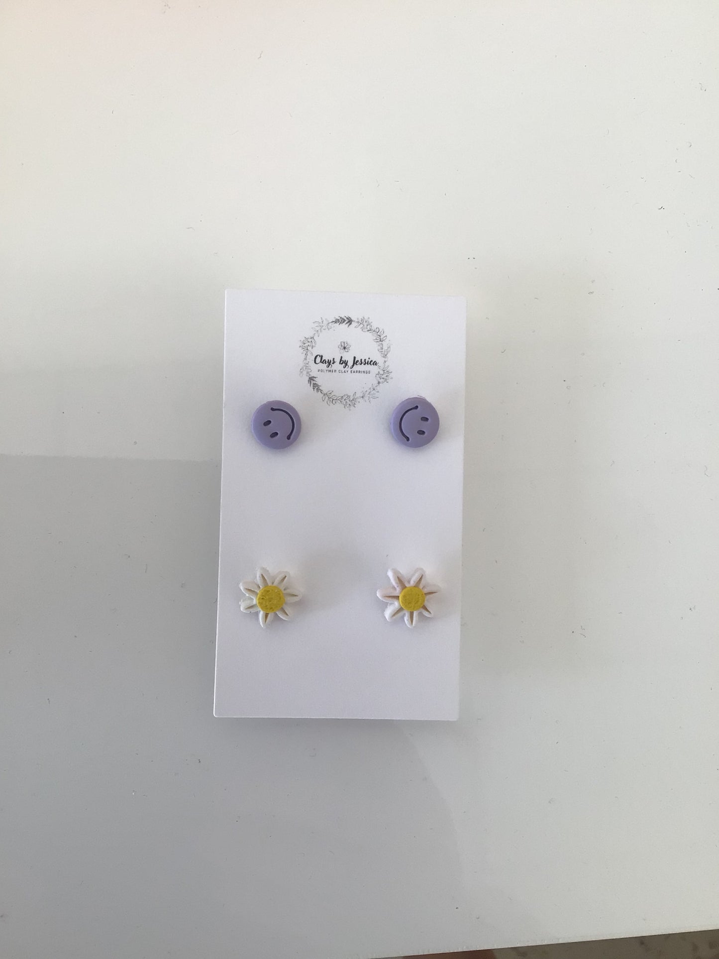 Smiley and Daisy Studs