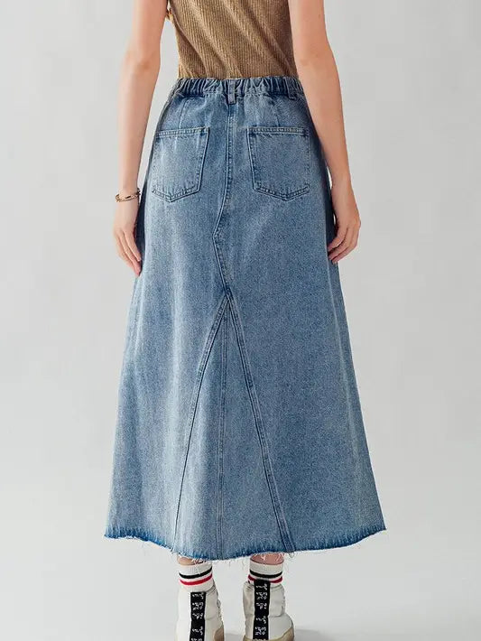 Julia Denim Jean Skirt