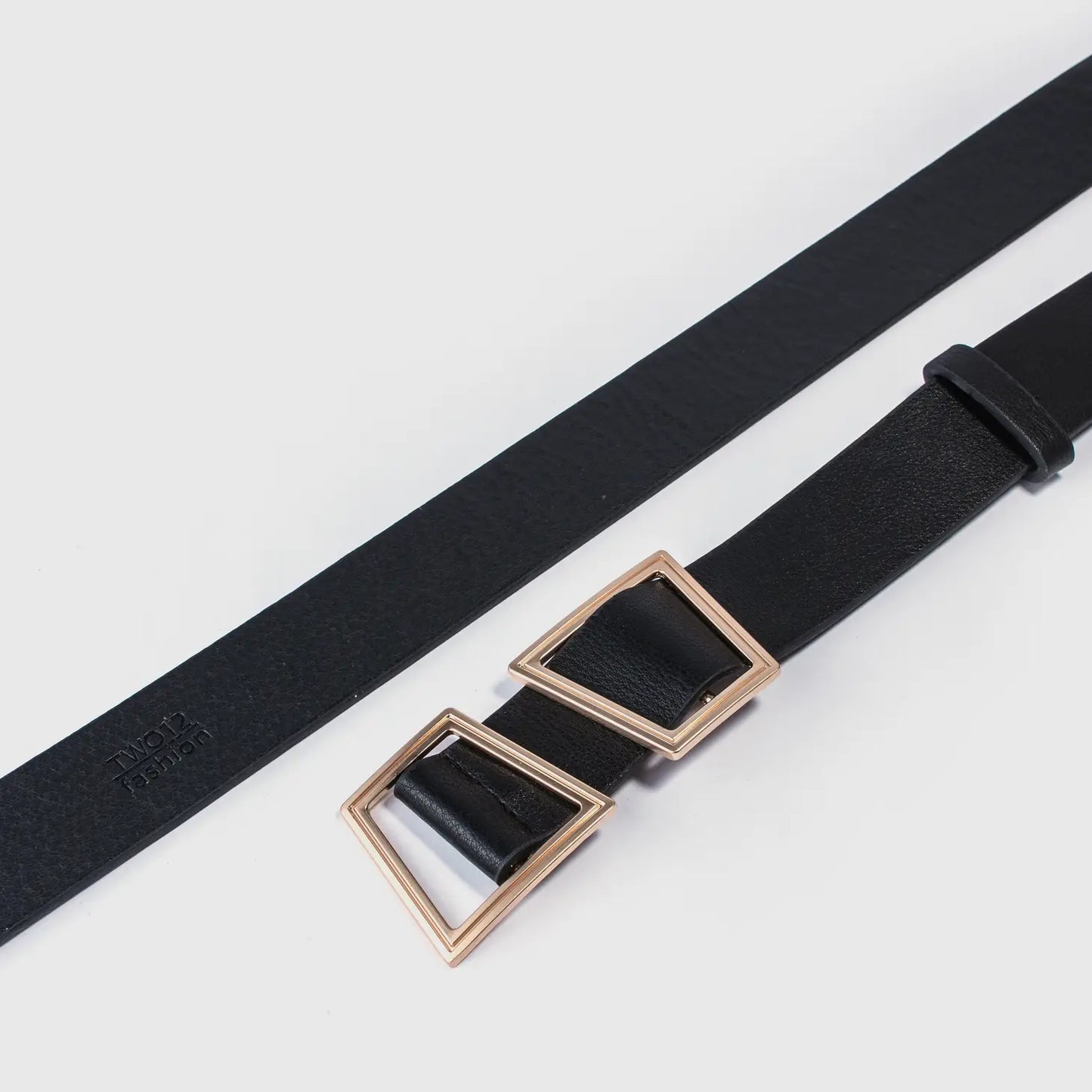 Double Matte Gold Belt