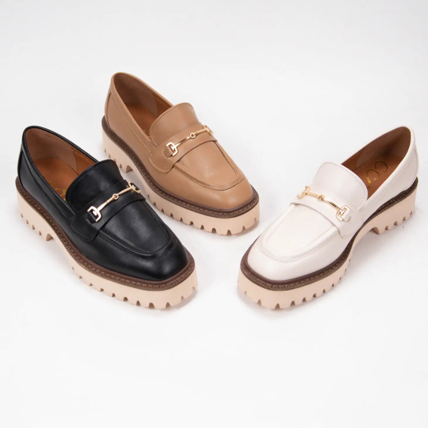 Megan Lug Sole Classy Loafer