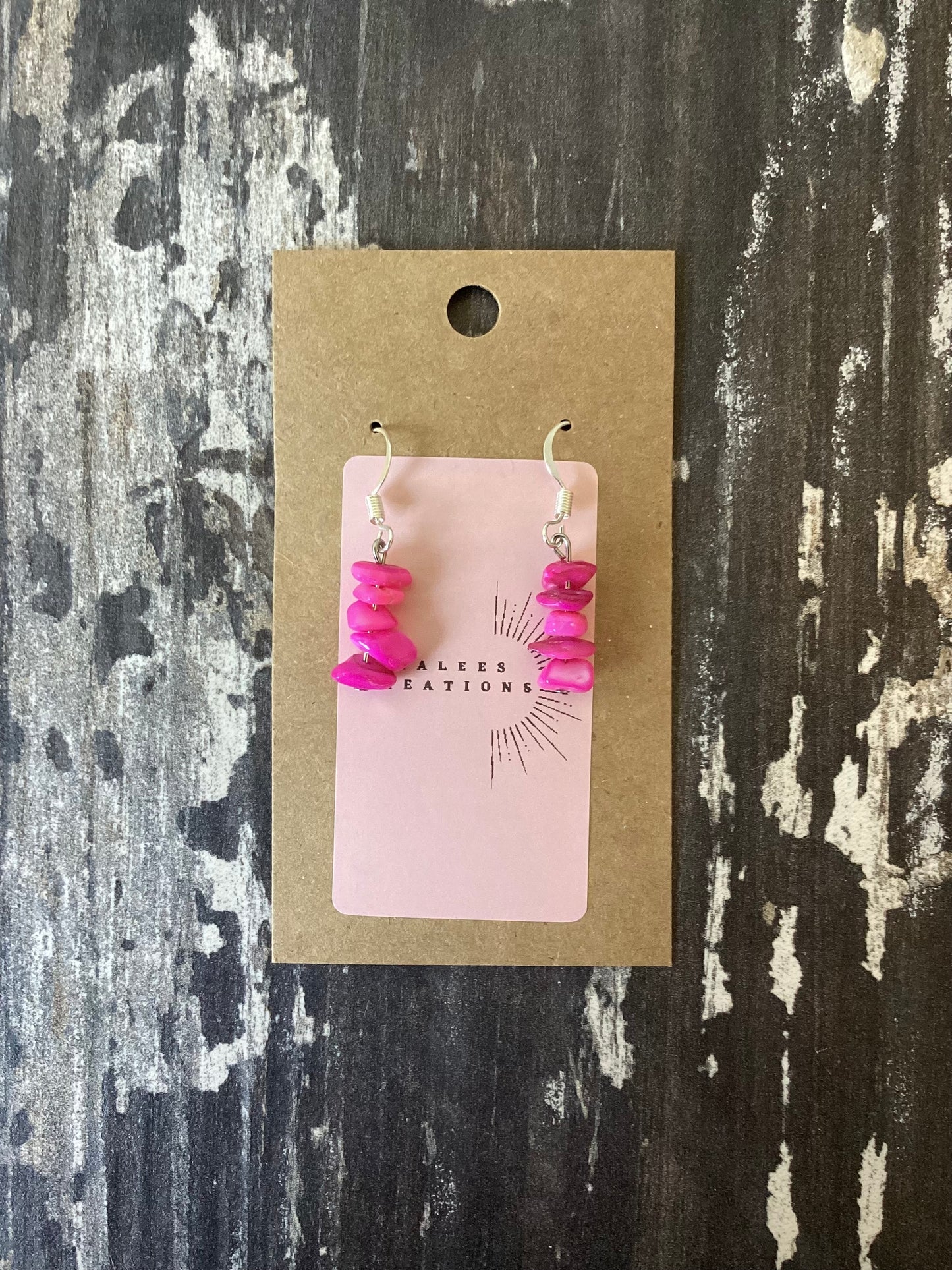 Rock Dangling Earring