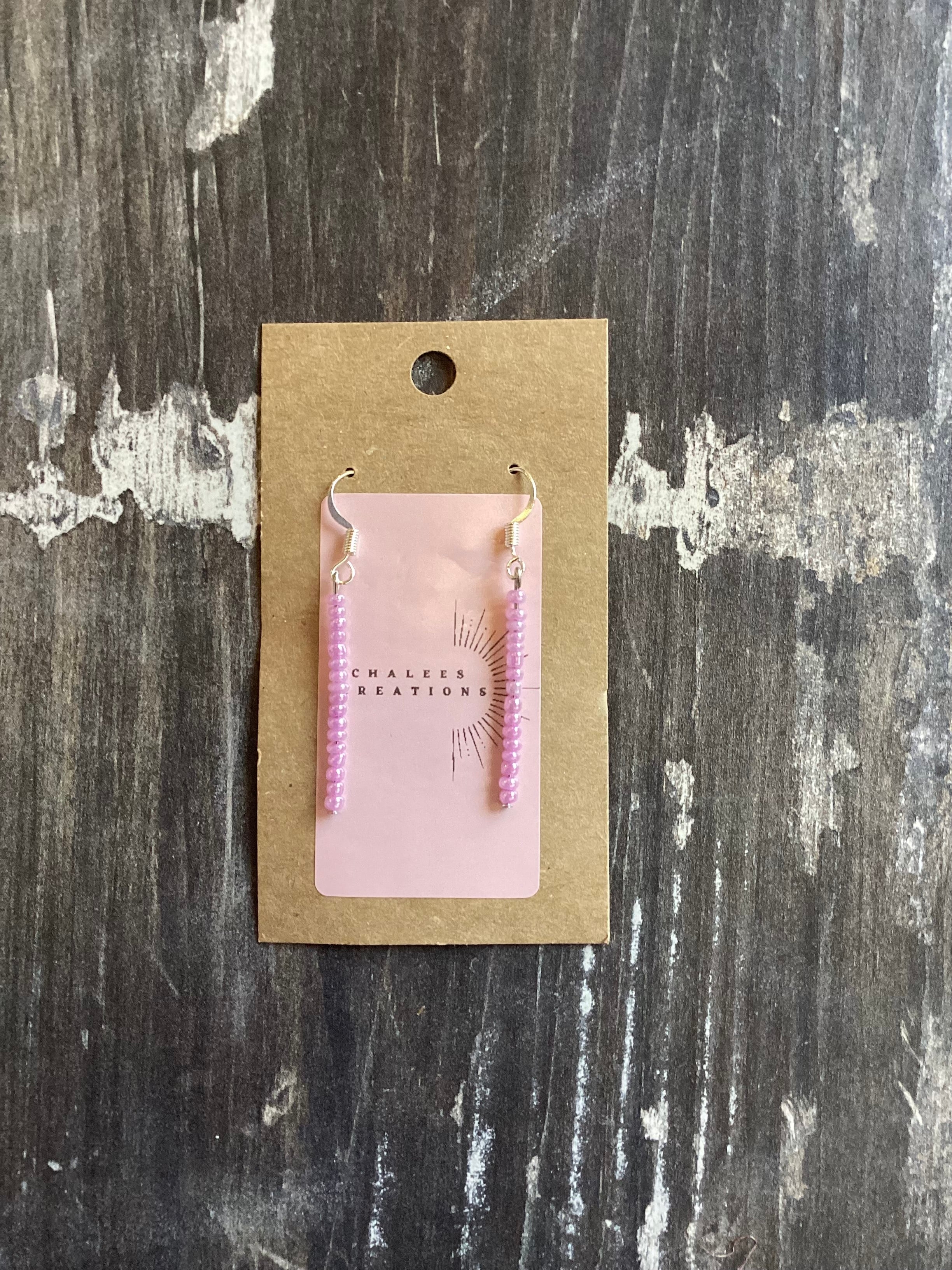 Short Beaded Earrings
