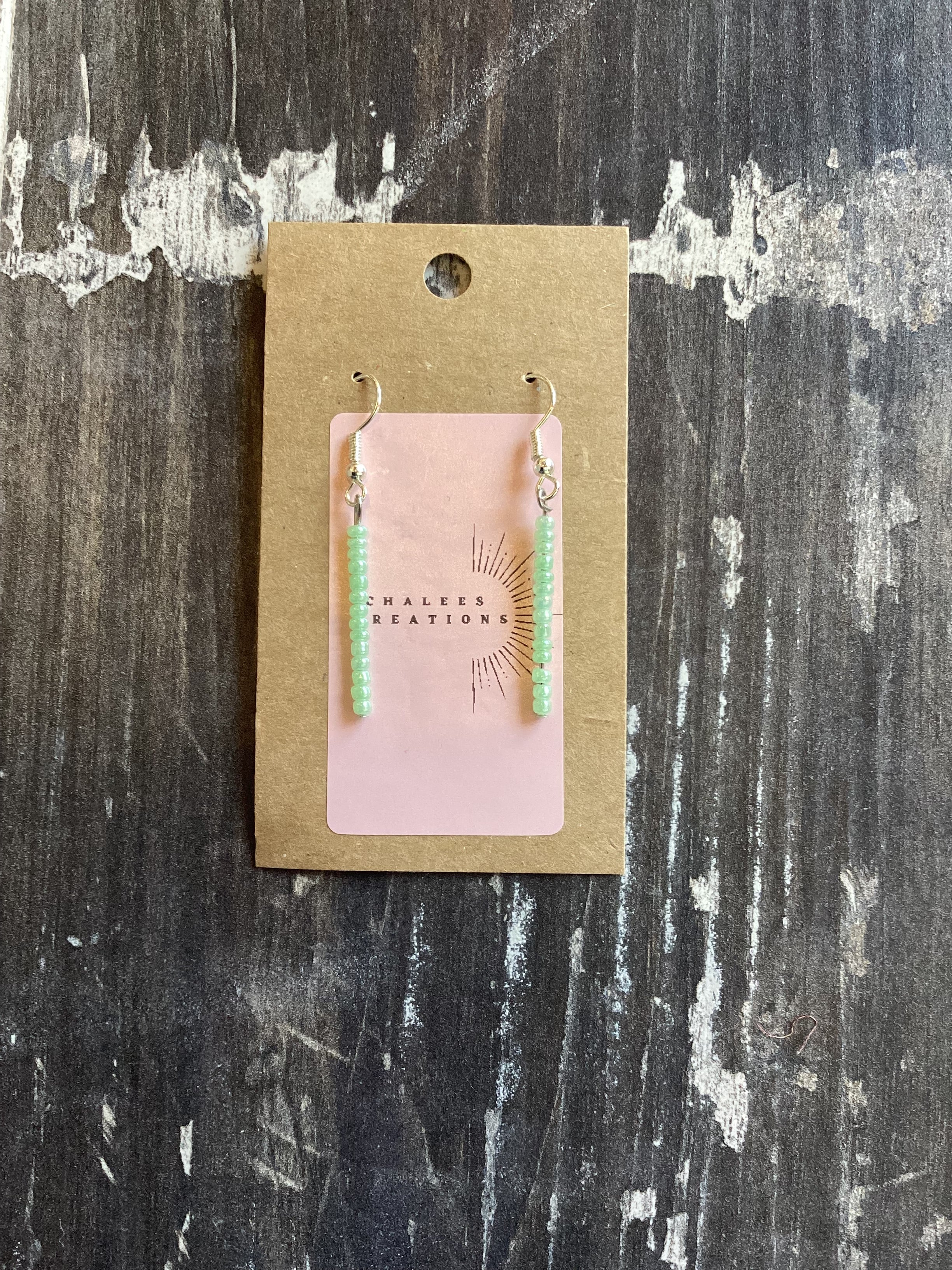 Short Beaded Earrings