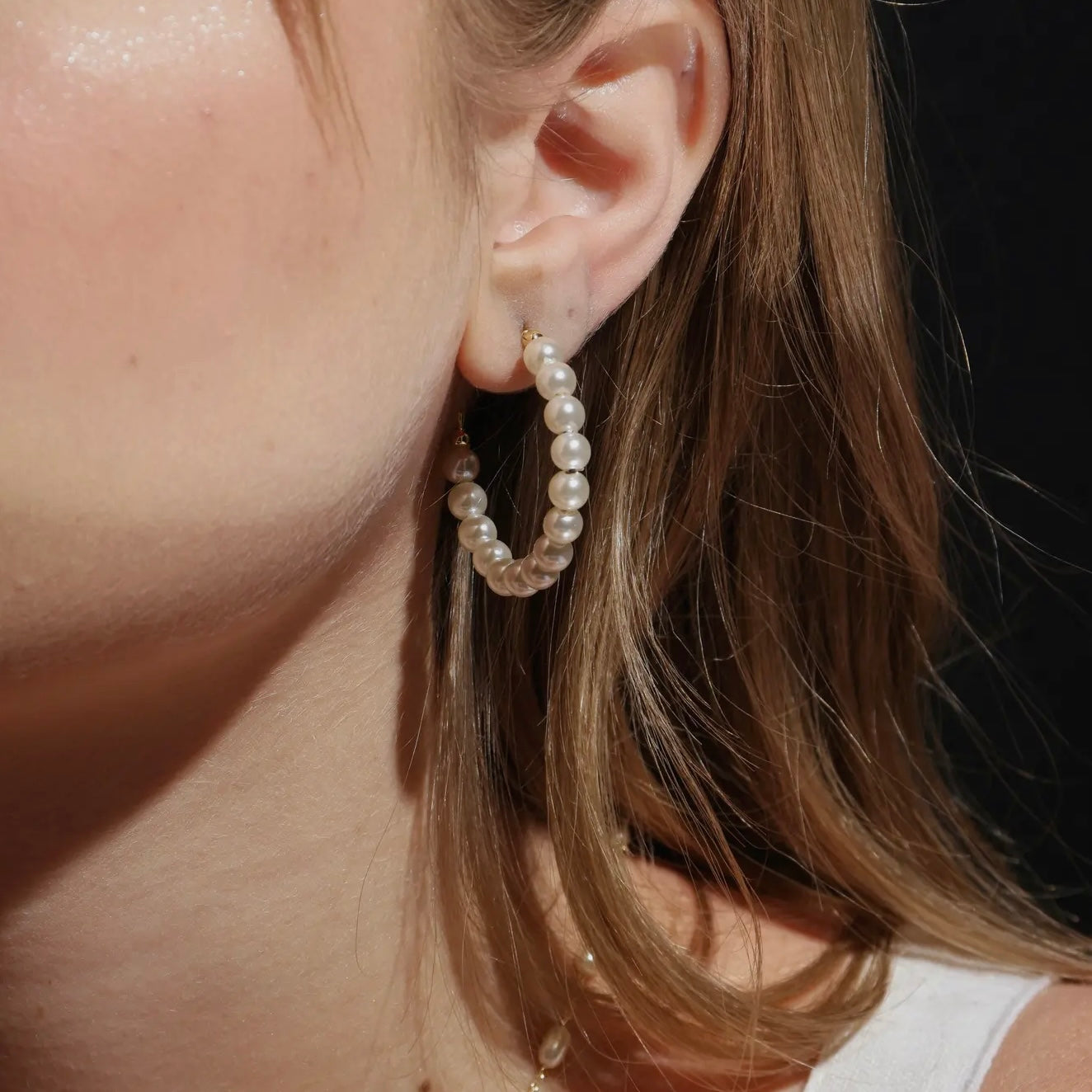 Pearl Hoop