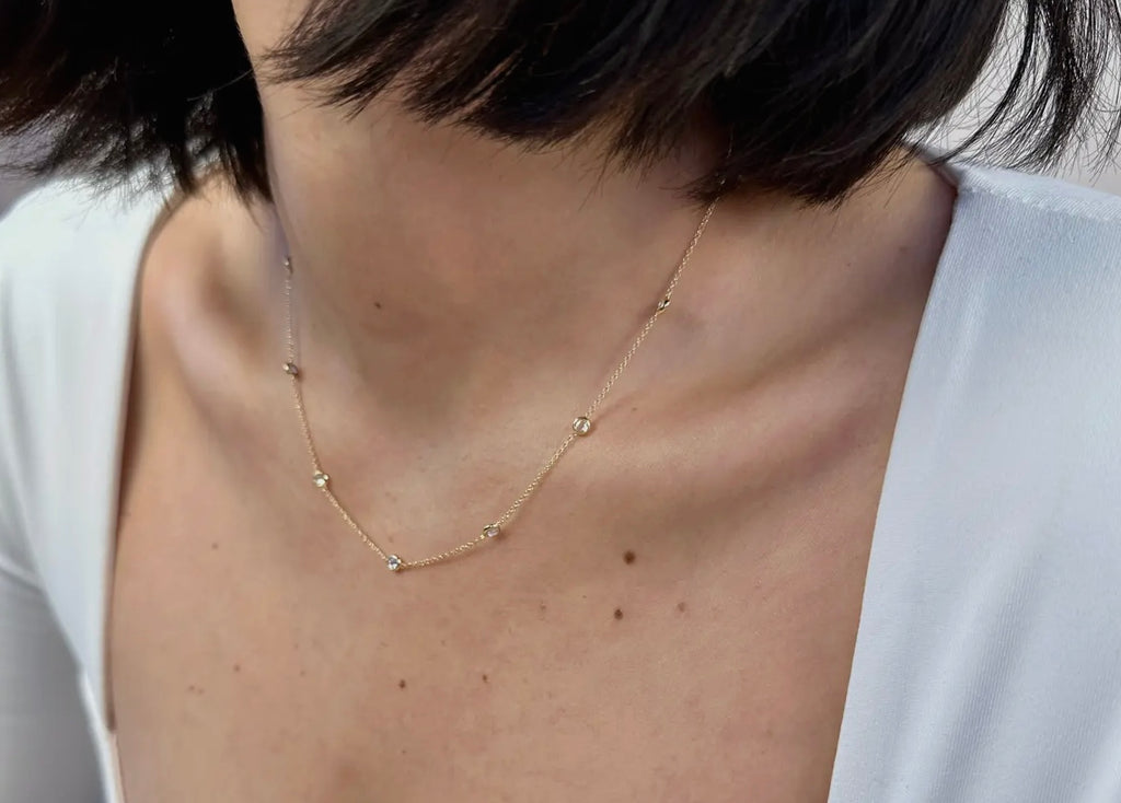 Bezel Necklace
