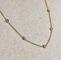 Bezel Necklace
