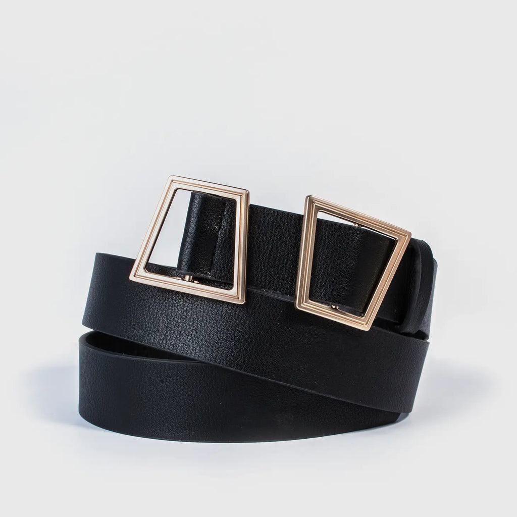 Double Matte Gold Belt