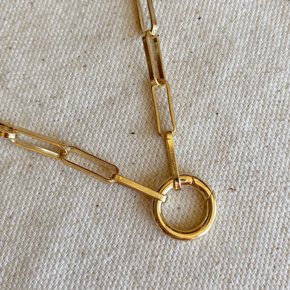 Paola Paper Clip Necklace